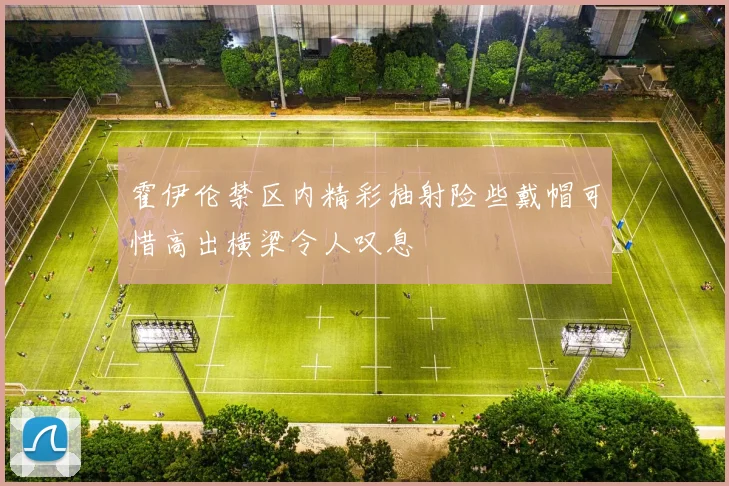 霍伊伦禁区内精彩抽射险些戴帽可惜高出横梁令人叹息
